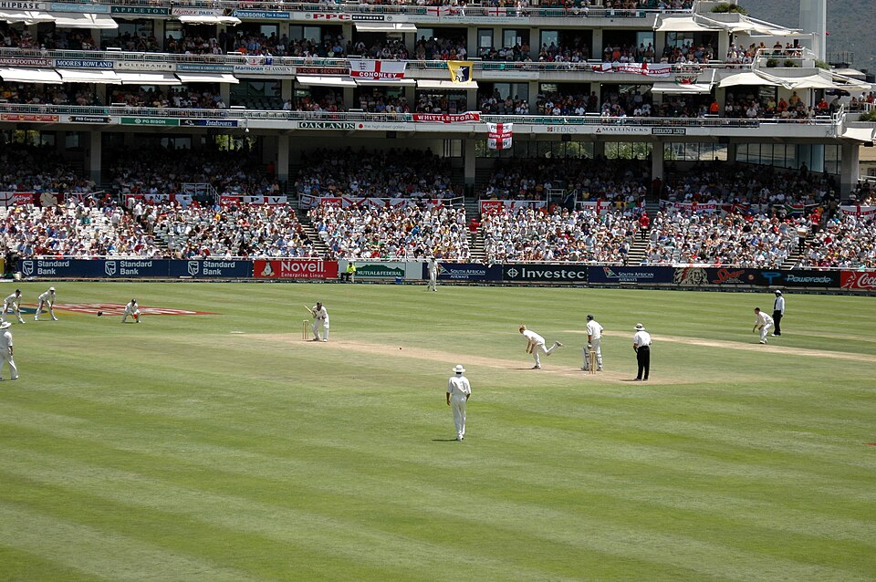 England vs South Africa Test match at Newlands, Cape Town, January 2005