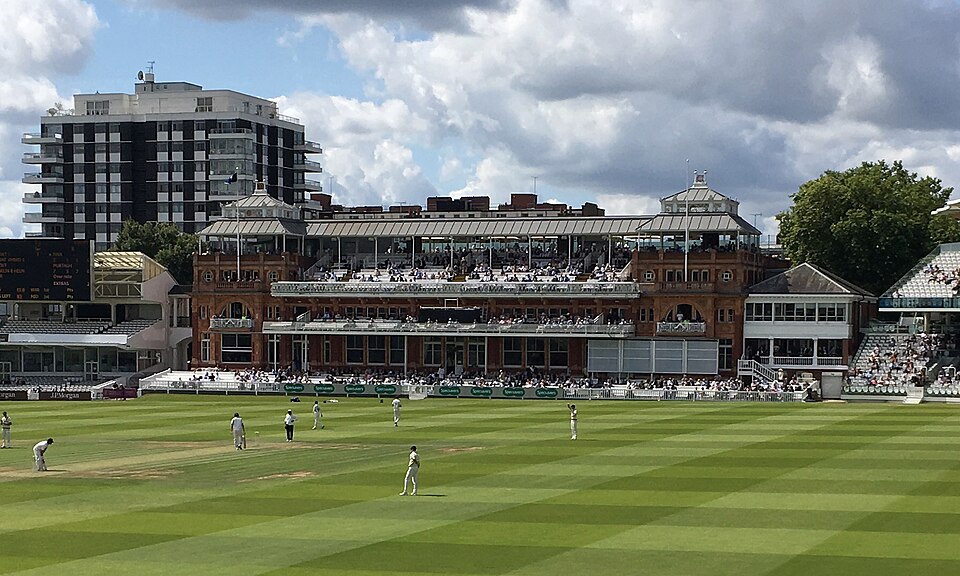 Lord’s Cricket Ground Pavilion in London, photographed in August 2017